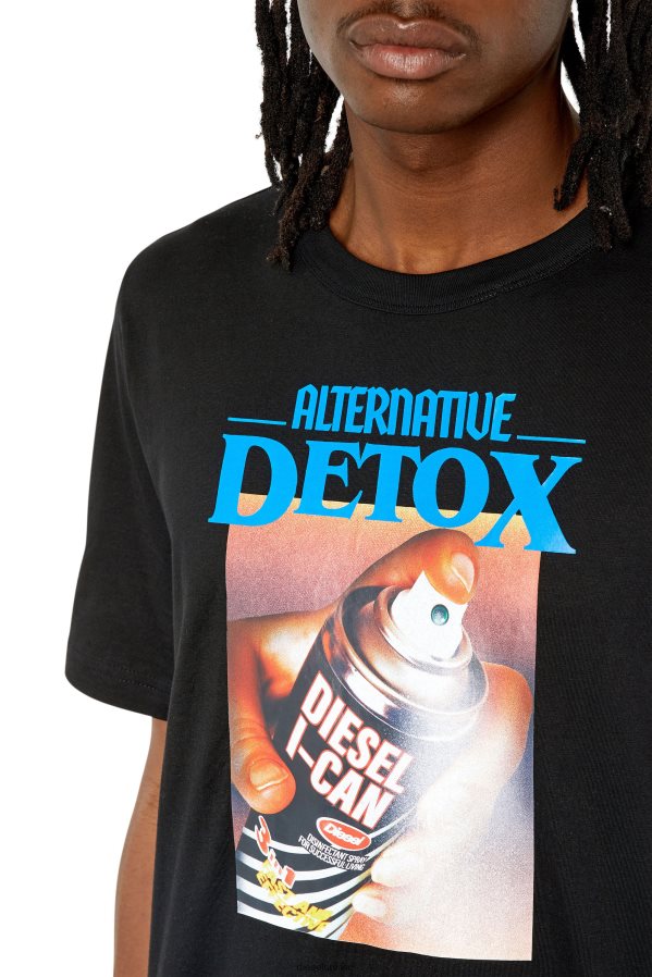 ch Diesel Hommes t-juste-g4 noir 0R48H8177 vêtements