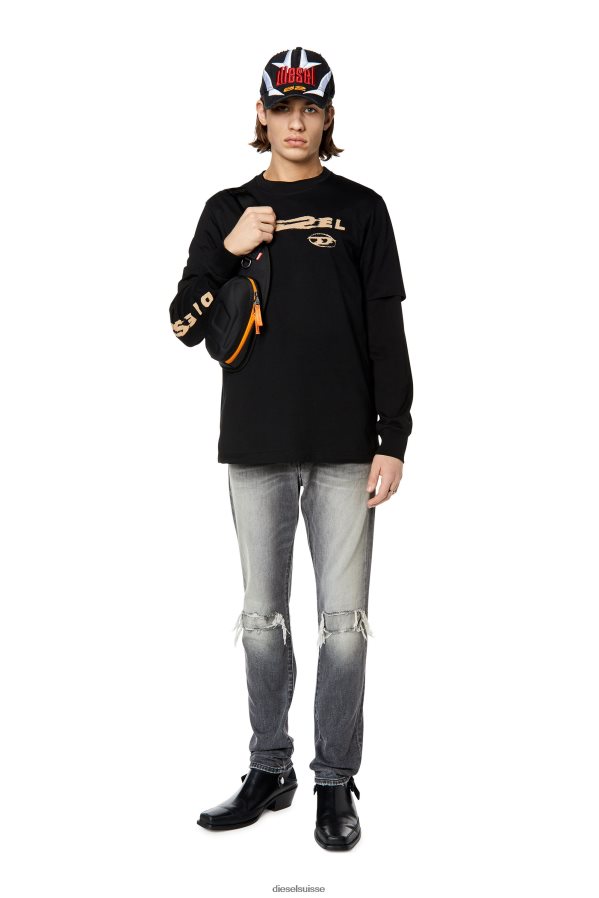 ch Diesel Hommes t-juste-g9 noir 0R48H8210 vêtements