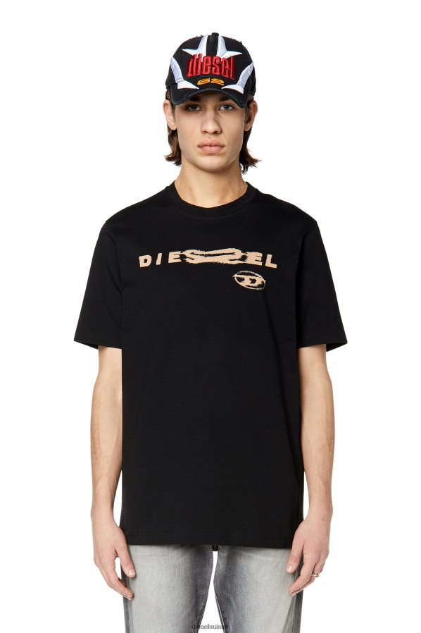 ch Diesel Hommes t-juste-g9 noir 0R48H8210 vêtements