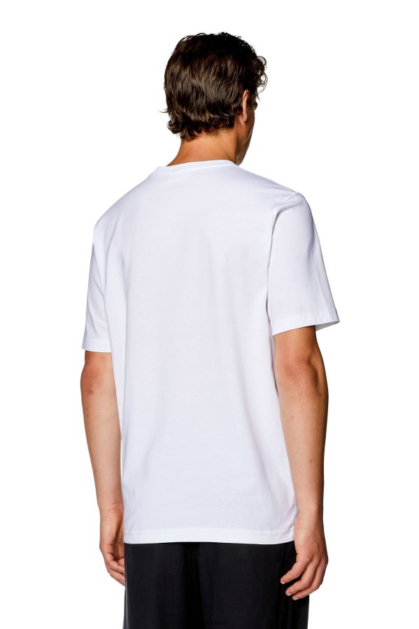 ch Diesel Hommes t-juste-l19 blanc 0R48H8247 vêtements