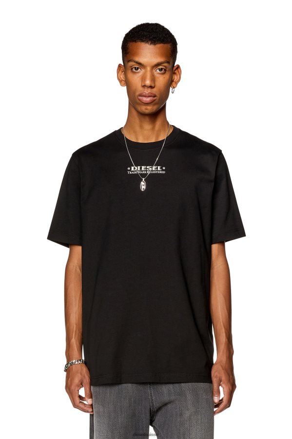 ch Diesel Hommes t-juste-l4 noir 0R48H8266 vêtements