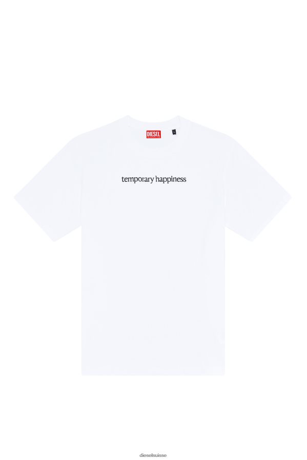 ch Diesel Hommes t-juste-l7 blanc 0R48H8258 vêtements