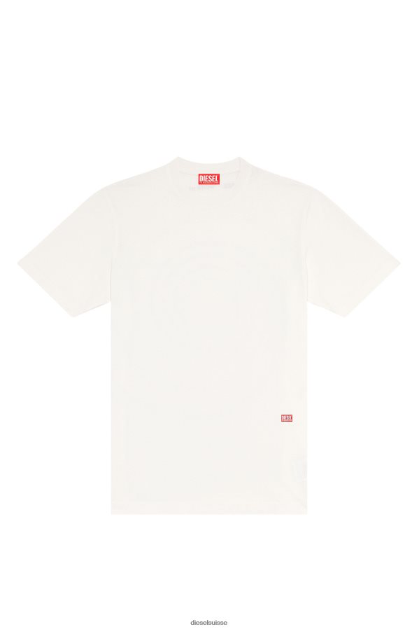 ch Diesel Hommes t-juste-l8 blanc 0R48H8261 vêtements