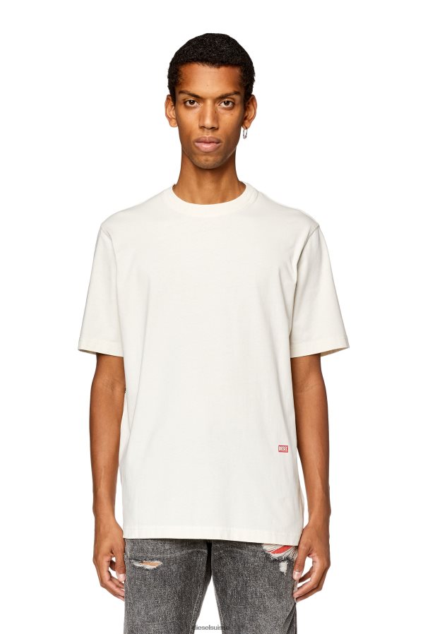 ch Diesel Hommes t-juste-l8 blanc 0R48H8261 vêtements