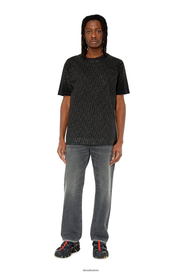 ch Diesel Hommes t-juste-mono noir 0R48H8188 vêtements