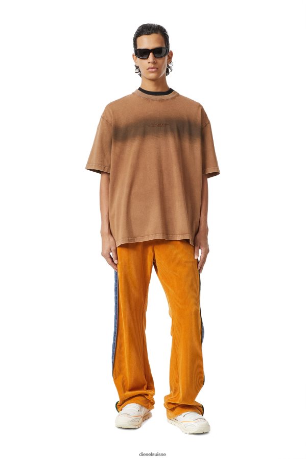 ch Diesel Hommes t-lavage-c5 brun 0R48H8208 vêtements