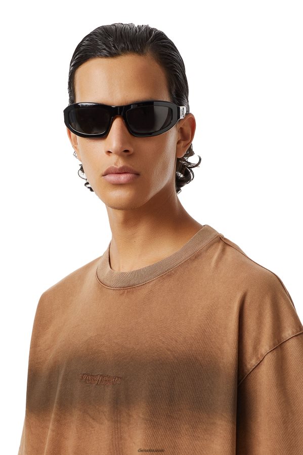 ch Diesel Hommes t-lavage-c5 brun 0R48H8208 vêtements