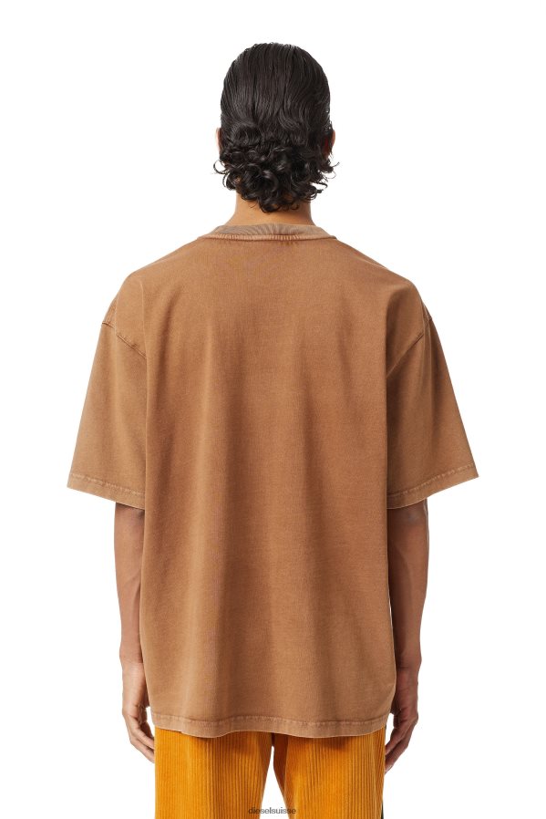 ch Diesel Hommes t-lavage-c5 brun 0R48H8208 vêtements