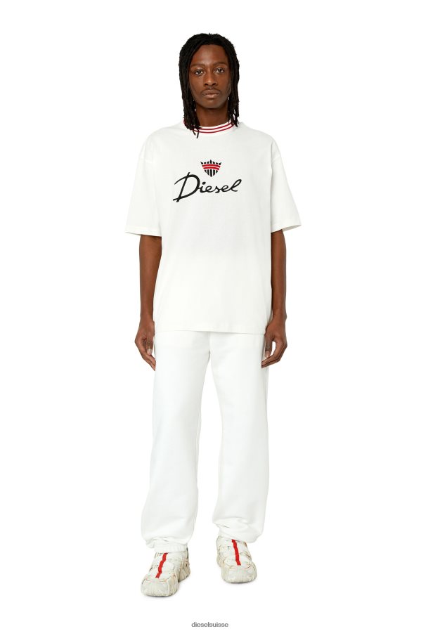 ch Diesel Hommes t-lavage-g6 blanc 0R48H8229 vêtements