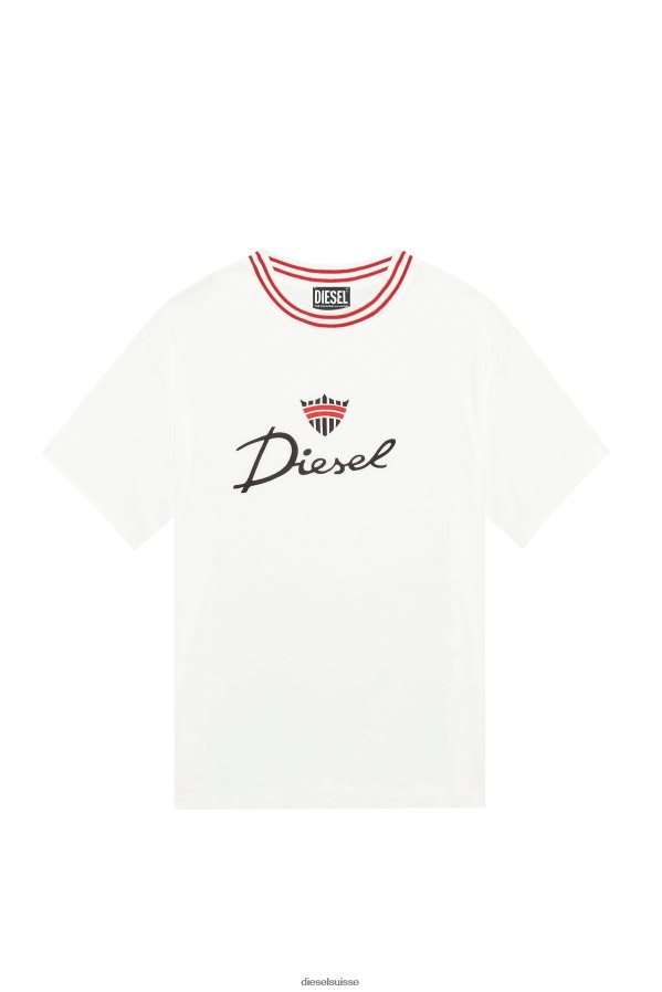 ch Diesel Hommes t-lavage-g6 blanc 0R48H8229 vêtements