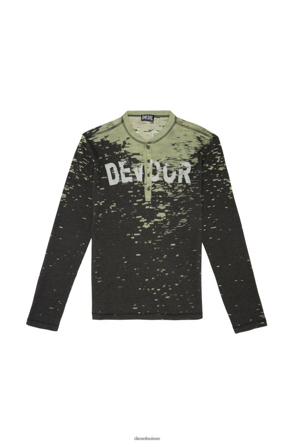 ch Diesel Hommes t-mata-h1 noir 0R48H8238 vêtements