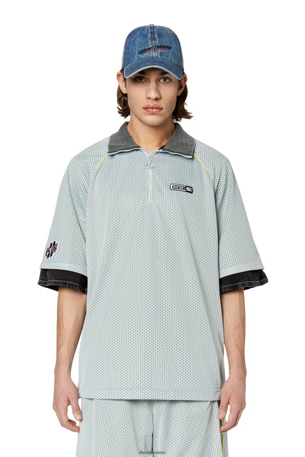 ch Diesel Hommes t-mec gris clair 0R48H8186 vêtements