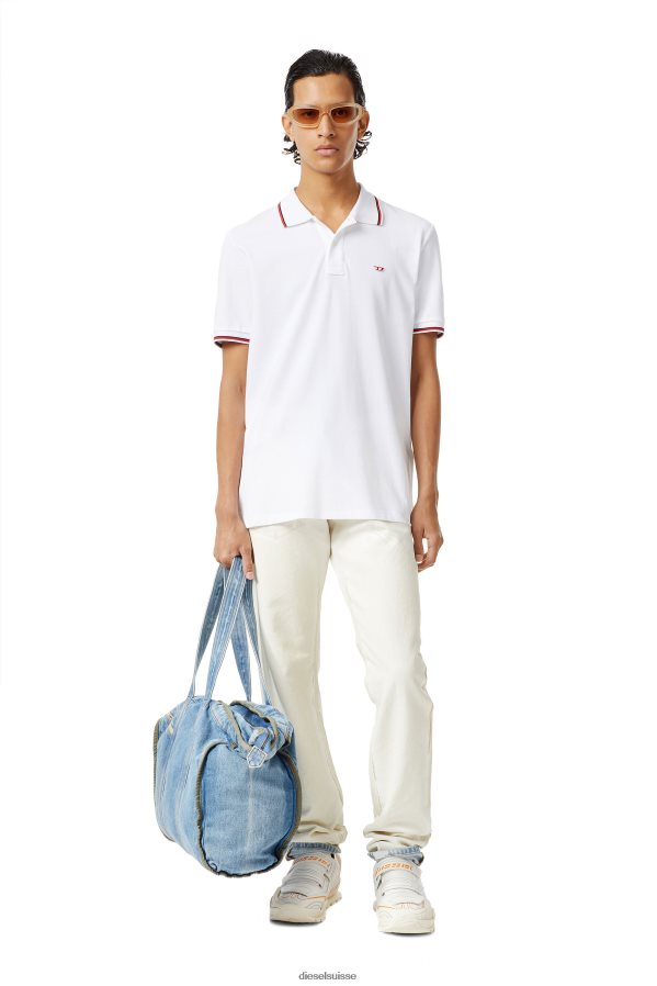 ch Diesel Hommes t-smith-d blanc 0R48H8225 vêtements