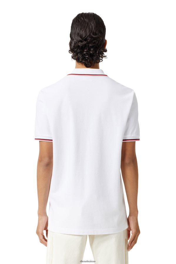 ch Diesel Hommes t-smith-d blanc 0R48H8225 vêtements
