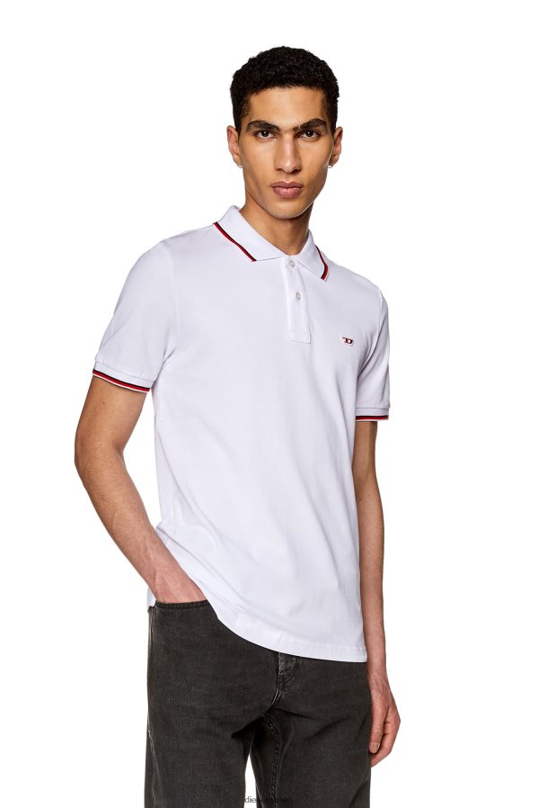 ch Diesel Hommes t-smith-d blanc 0R48H8244 vêtements