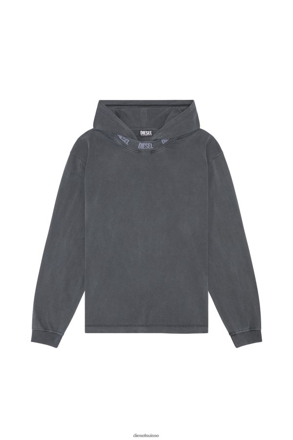 ch Diesel Hommes t-wahood-e1 noir 0R48H8207 vêtements