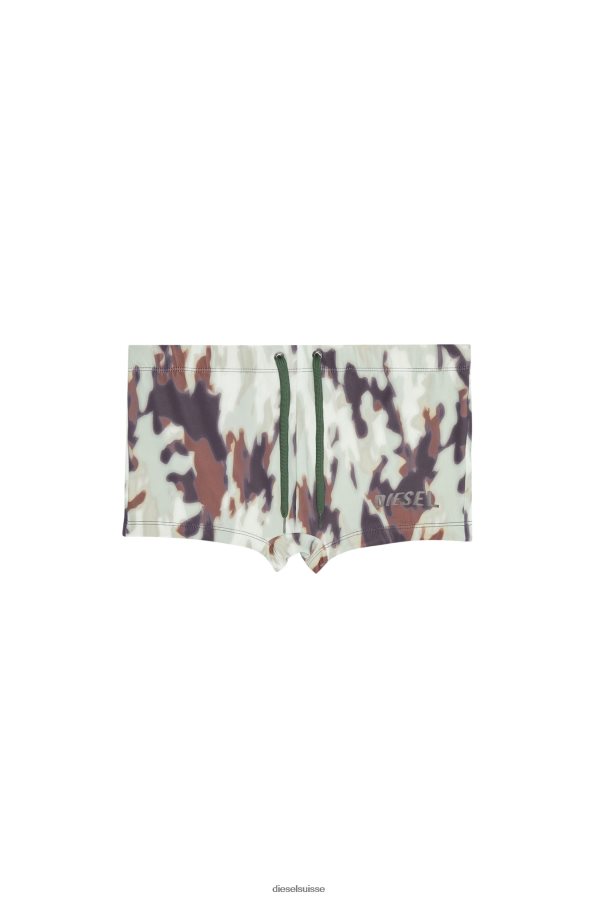 ch Diesel Hommes bmbx-brad vert noir 0R48H8463 vêtements