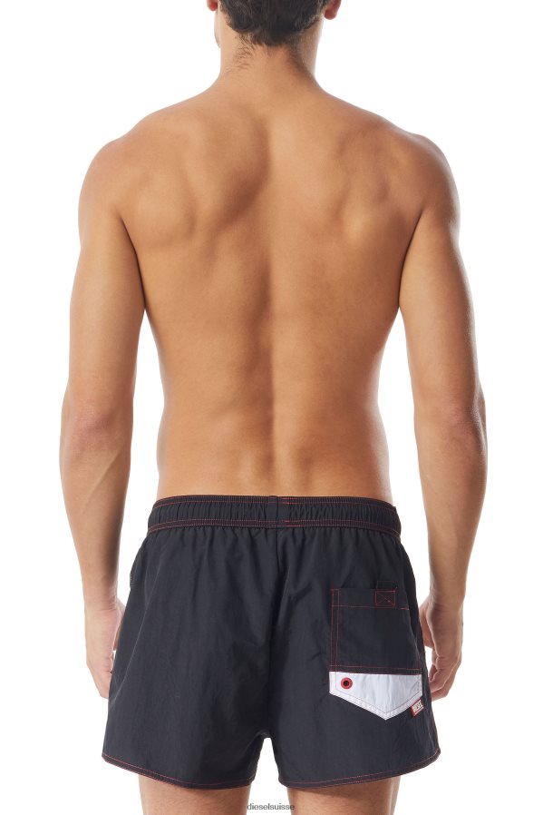 ch Diesel Hommes bmbx-caybay short calzoncini noir 0R48H8465 vêtements