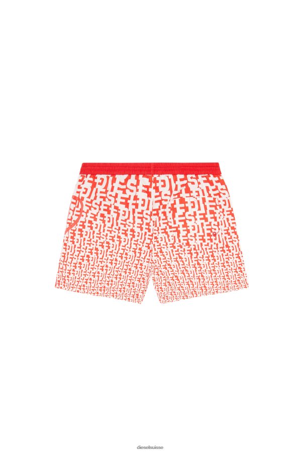 ch Diesel Hommes bmbx-nico rouge blanc 0R48H8474 vêtements