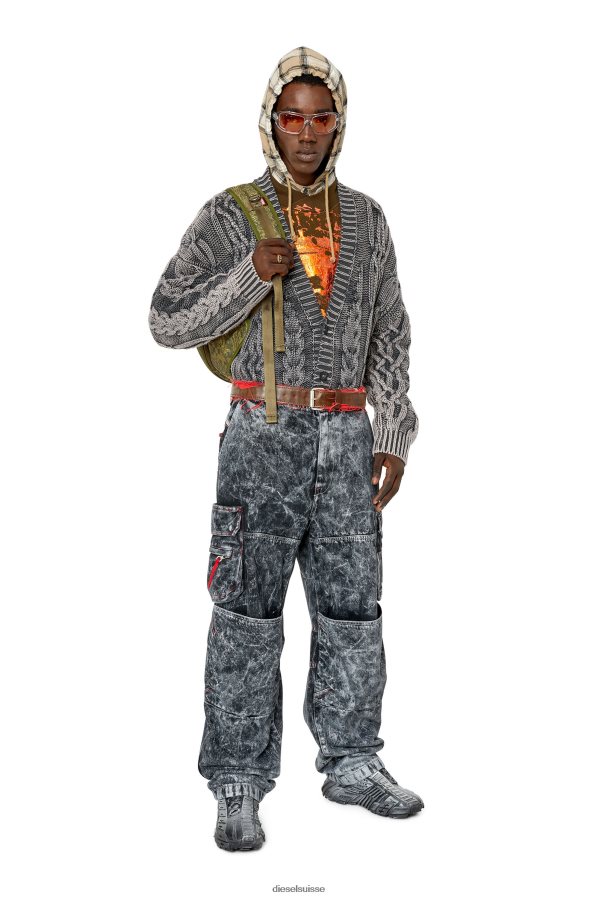 ch Diesel Hommes k-elindo gris 0R48H8114 vêtements