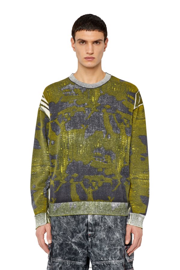 ch Diesel Hommes k-laran vert noir 0R48H8108 vêtements