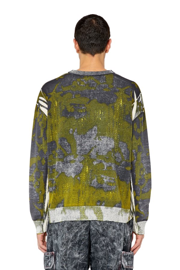 ch Diesel Hommes k-laran vert noir 0R48H8108 vêtements