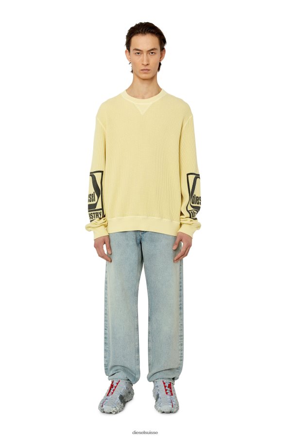 ch Diesel Hommes s-ginaffle jaune 0R48H8121 vêtements