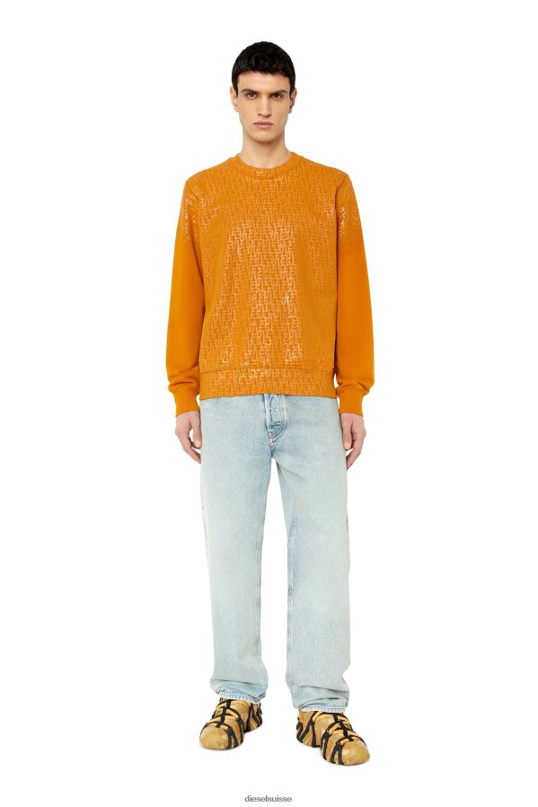 ch Diesel Hommes s-ginn-mono orange 0R48H8104 vêtements