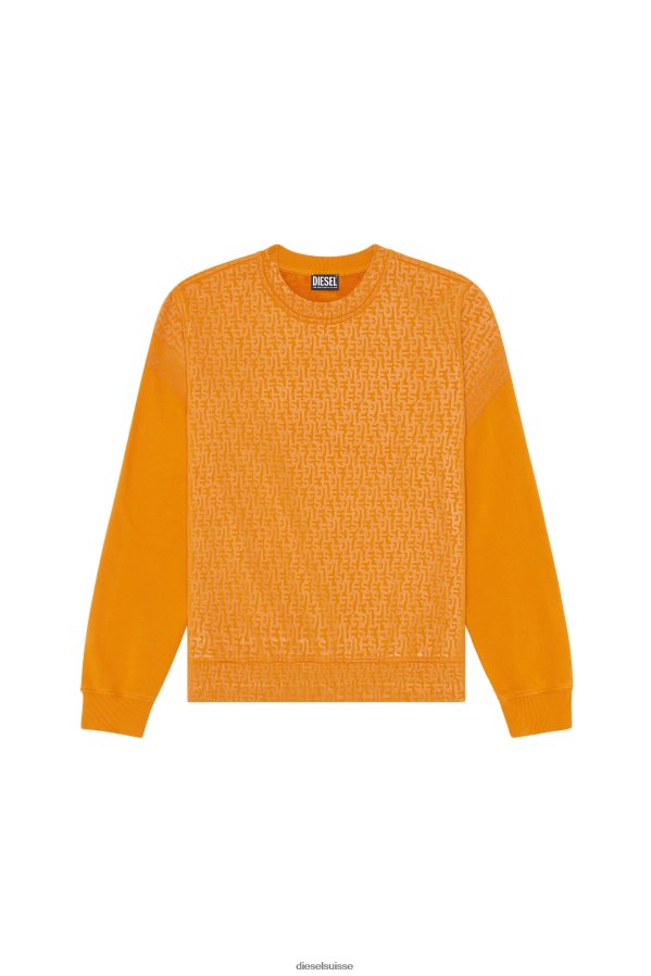 ch Diesel Hommes s-ginn-mono orange 0R48H8104 vêtements