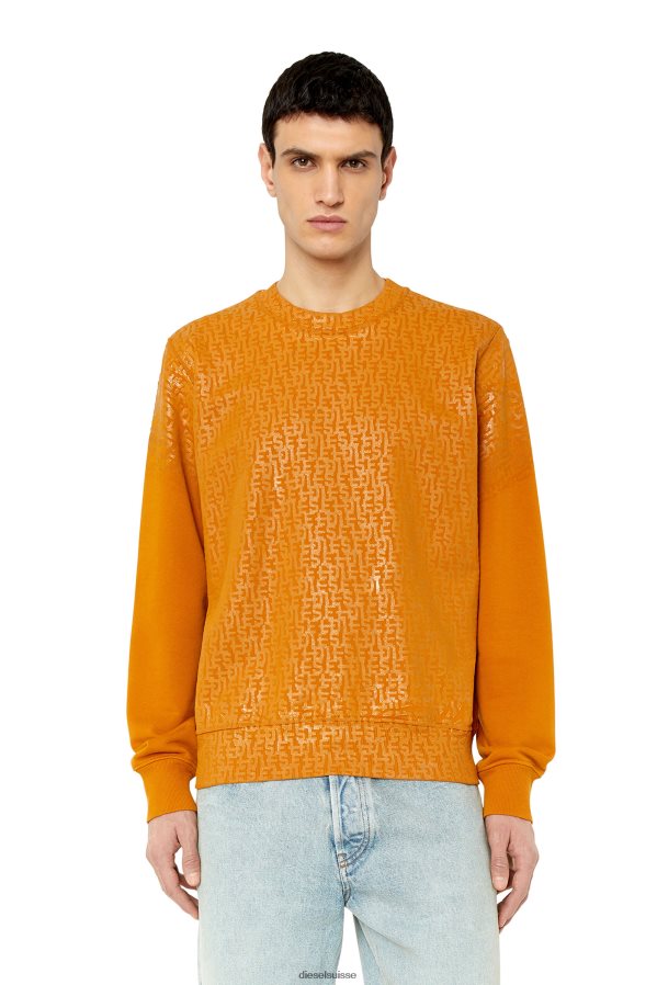ch Diesel Hommes s-ginn-mono orange 0R48H8104 vêtements