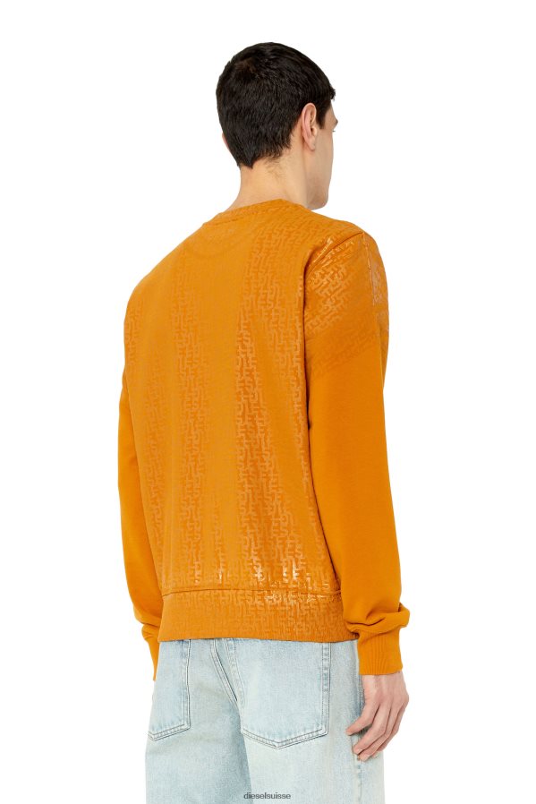 ch Diesel Hommes s-ginn-mono orange 0R48H8104 vêtements