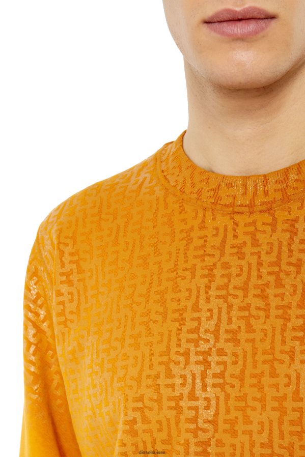 ch Diesel Hommes s-ginn-mono orange 0R48H8104 vêtements