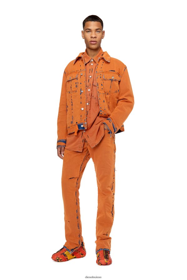 ch Diesel Hommes d-barcy-fsc1 orange 0R48H866 vêtements
