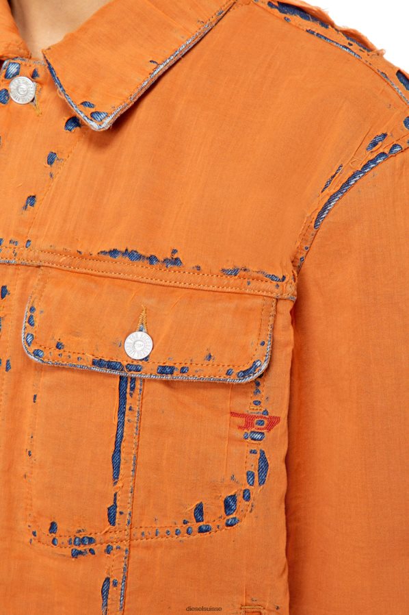 ch Diesel Hommes d-barcy-fsc1 orange 0R48H866 vêtements