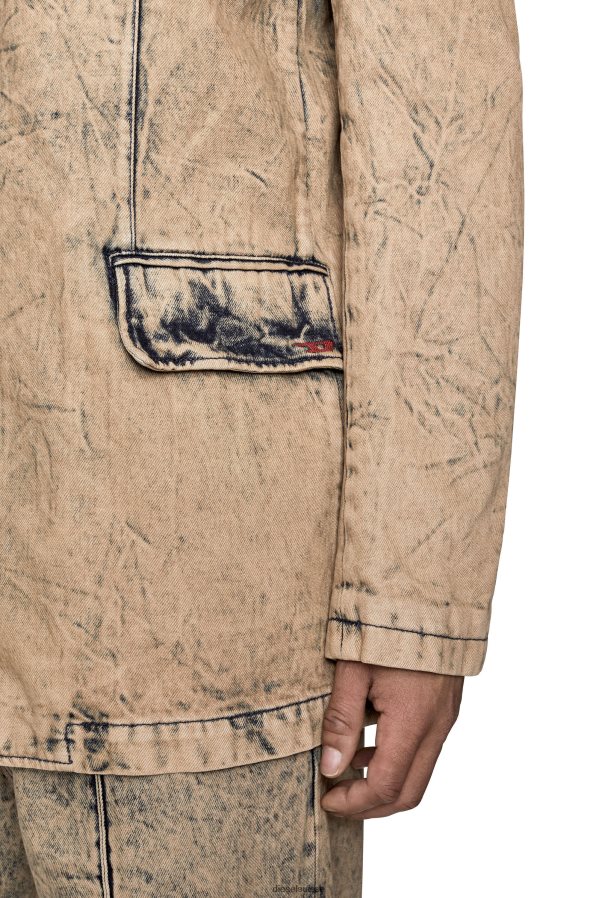 ch Diesel Hommes d-blaz-fs beige 0R48H83 vêtements