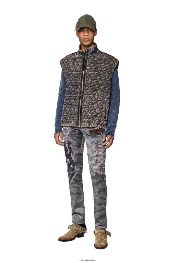 ch Diesel Hommes d-kur-fs bleu 0R48H89 vêtements