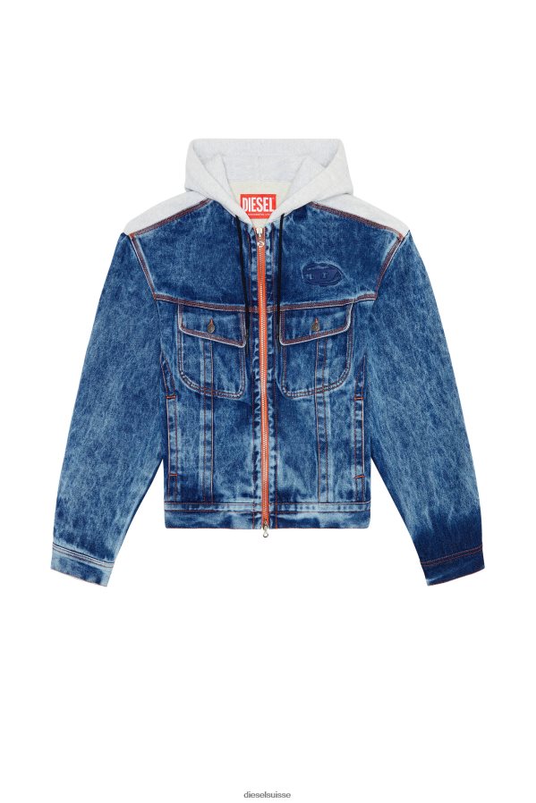ch Diesel Hommes d-lill-one bleu moyen 0R48H861 vêtements