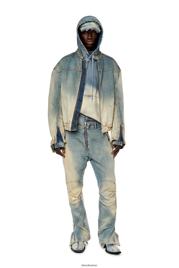 ch Diesel Hommes d-recteur-fsc bleu clair 0R48H865 vêtements