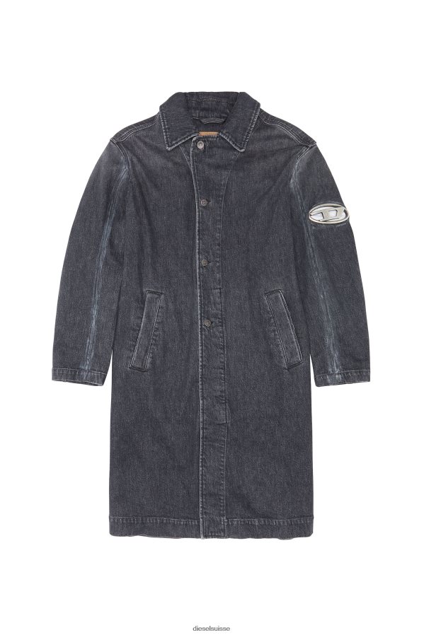 ch Diesel Hommes d-roku-long-fsc1 noir/gris foncé 0R48H877 vêtements