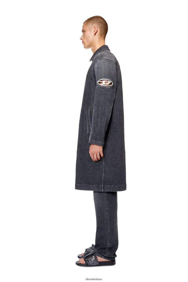 ch Diesel Hommes d-roku-long-fsc1 noir/gris foncé 0R48H877 vêtements