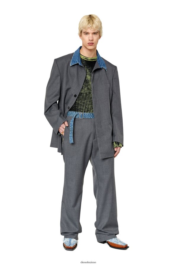 ch Diesel Hommes j-abbas gris 0R48H858 vêtements