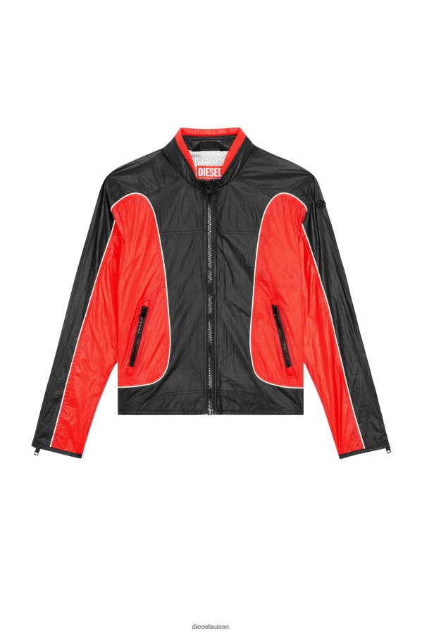 ch Diesel Hommes j-blinkid-a rouge noir 0R48H811 vêtements