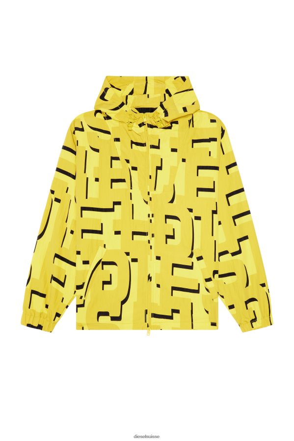 ch Diesel Hommes j-jass-mon-print jaune 0R48H820 vêtements