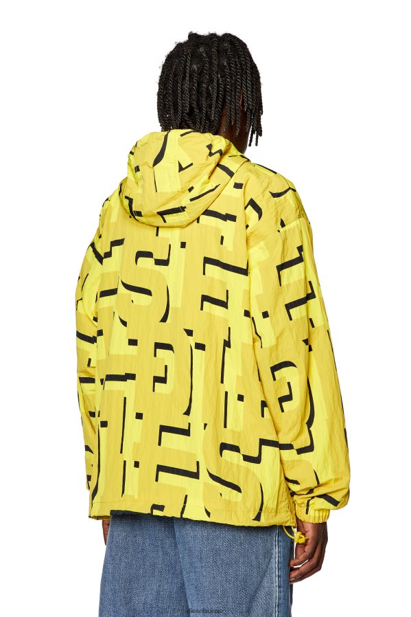 ch Diesel Hommes j-jass-mon-print jaune 0R48H820 vêtements