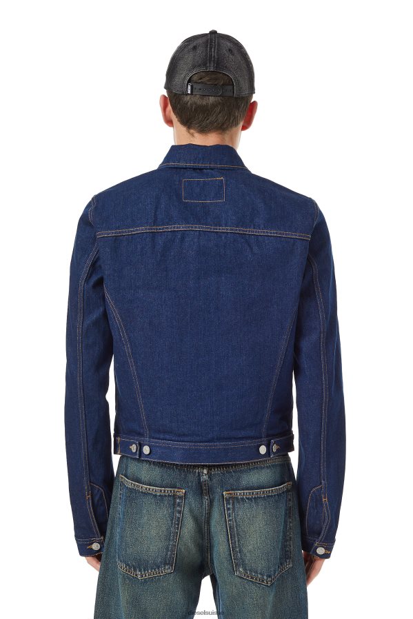 ch Diesel Hommes veste de camionneur d-milo bleu foncé 0R48H853 vêtements