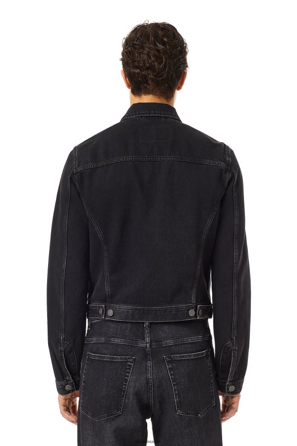 ch Diesel Hommes veste de camionneur d-milo noir/gris foncé 0R48H845 vêtements